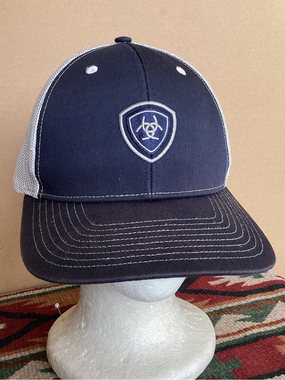 Ariat SnapBack Trucker Hat Western Cowboy
